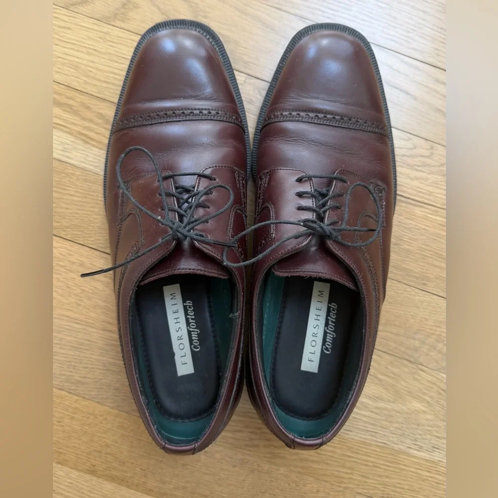 Florsheim leather cap